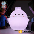 Smooth color changing light LED baby silicone night Light